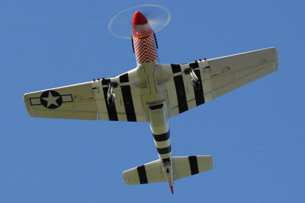 FMS Airplane - WWII P-51D Mustang V2 Electric ARF Aircraft (Retr - Πατήστε στην εικόνα για να κλείσει