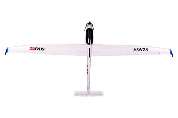 FMS ASW 28 ARTF RC SAILPLANE/GLIDER w/o Tx/Rx/Battery - Πατήστε στην εικόνα για να κλείσει