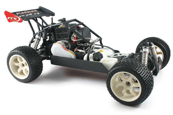 FTX Punisher Plus RTR - 4WD, 1/5 Buggy (28cc Gas Engine) 4x4 - Πατήστε στην εικόνα για να κλείσει