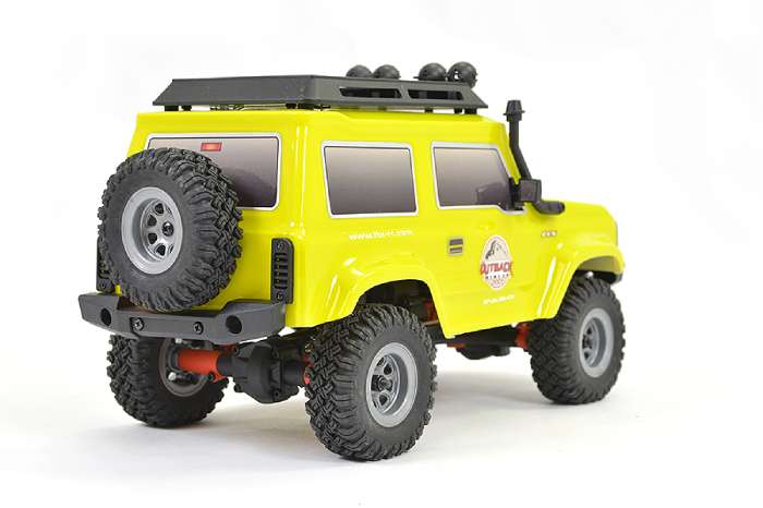 FTX OUTBACK MINI 2 PASO 1/24 READY-TO-RUN WITH PARTS - YELLOW - Πατήστε στην εικόνα για να κλείσει