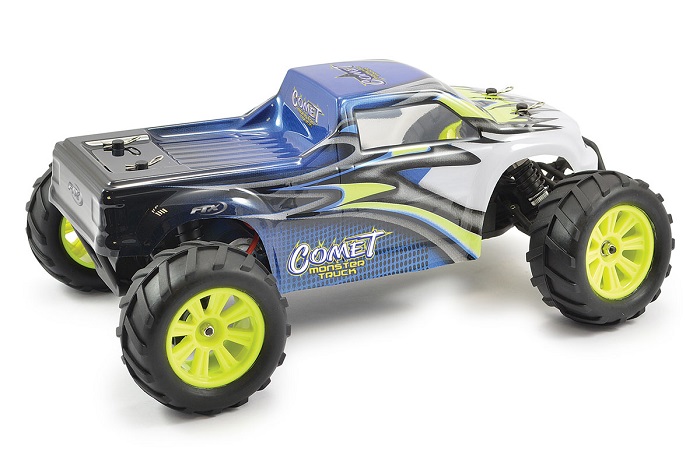 FTX COMET 1/12 BRUSHED RC MONSTER TRUCK 2WD READY-TO-RUN - Click Image to Close