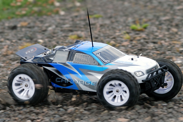 FTX Carnage 1/10 4WD Brushed Truggy RTR with 2.4Ghz Radio System - Click Image to Close