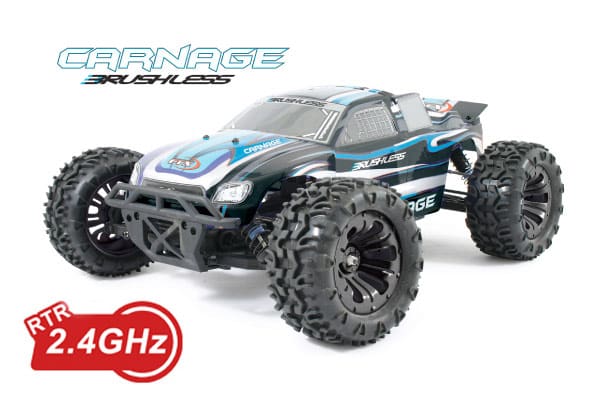 FTX Carnage 1/10 4WD Brushless RC Truggy - RTR - Πατήστε στην εικόνα για να κλείσει