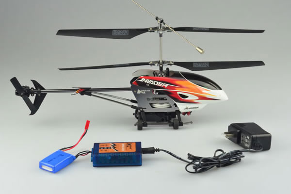 Hubsan FPV Invader Co-axial Helicopter with 2.4Ghz Radio System - Click Image to Close