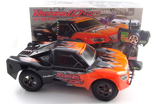 HoBao Hyper 10SC Nitro RTR 1/10 4WD Short Course RC Truck - Πατήστε στην εικόνα για να κλείσει