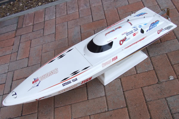 Hobby Engine Swordfish RTR, Electric RC Boat, Ηλεκτρικό Τηλεκατε - Πατήστε στην εικόνα για να κλείσει