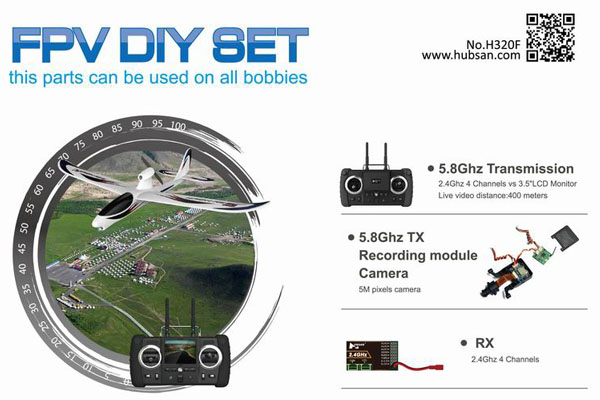 Hubsan FPV DIY Kit - Πατήστε στην εικόνα για να κλείσει