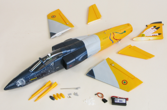 J-POWER AMX ATTACK EDF (EPO) R/C-READY JET - Πατήστε στην εικόνα για να κλείσει