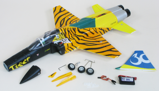 J-POWER F-5E TIGER EDF (EPO) R/C-READY JET - Πατήστε στην εικόνα για να κλείσει