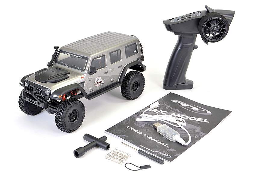 FTX OUTBACK MINI X FURY 1:18 TRAIL READY-TO-RUN GREY - Click Image to Close