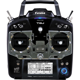 Futaba 8J 8ch Combo 2.4GHz FHSS M2 R2008SB (Mode 2) - Πατήστε στην εικόνα για να κλείσει