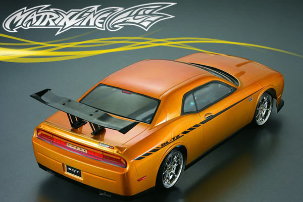 Matrixline Dodge SRT8 Clear Bodyshell 190mm with Accessories - Πατήστε στην εικόνα για να κλείσει