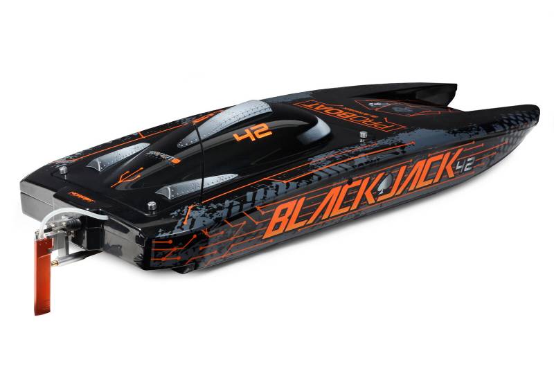 ProBoat Blackjack 42" 8S Brushless Catamaran RC Boat RTR - Click Image to Close