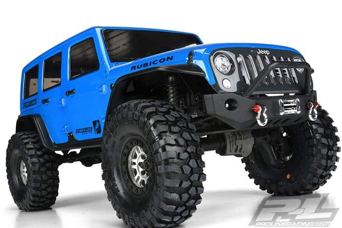 PROLINE JEEP WRANGLER RUBICON UNLIMITED CLEAR BODY (TRX-4) - Πατήστε στην εικόνα για να κλείσει