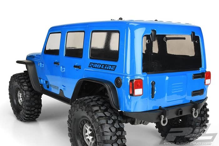 PROLINE JEEP WRANGLER RUBICON UNLIMITED CLEAR BODY (TRX-4) - Πατήστε στην εικόνα για να κλείσει