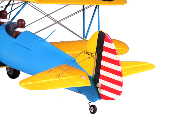 FMS 1100 Series PT-17 Boeing Stearman RC Aircraft - ARTF w/o Tx/ - Πατήστε στην εικόνα για να κλείσει