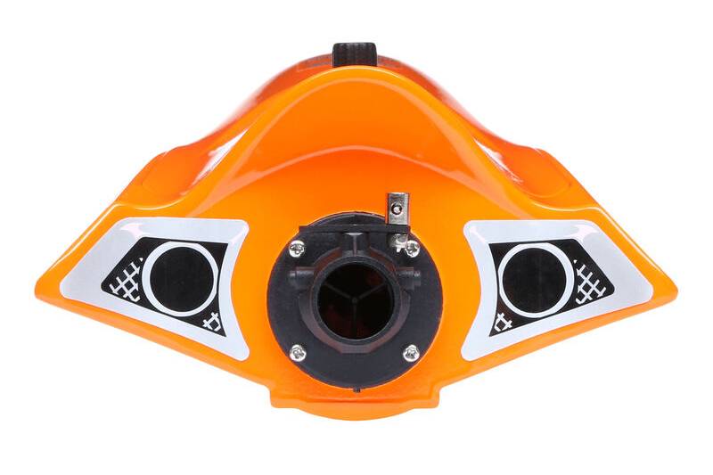 Jet Jam 12" Self-Righting Pool Racer Brushed RTR, Orange - Πατήστε στην εικόνα για να κλείσει