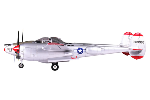 FMS 1400 Series, RC Warbird P38 Lockheed Lightning ARTF w/o Tx/R - Πατήστε στην εικόνα για να κλείσει