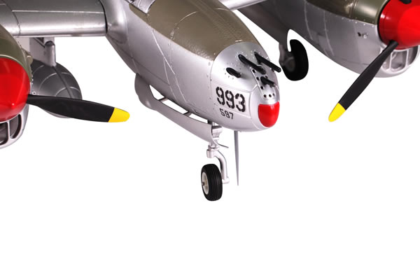 FMS 1400 Series, RC Warbird P38 Lockheed Lightning ARTF w/o Tx/R - Πατήστε στην εικόνα για να κλείσει