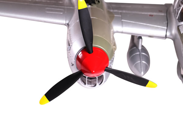 FMS 1400 Series P38 Lockheed Lightning ARTF w/o Tx/Rx/Battery - Click Image to Close