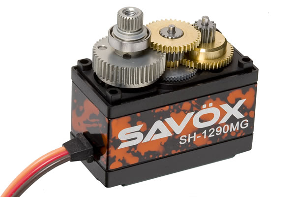 Savox SH-1290MG Ultra Fast Standard Size Rudder Servo - Πατήστε στην εικόνα για να κλείσει