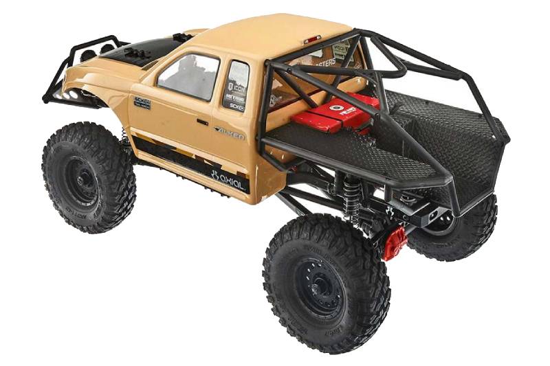 AXIAL SCX10 II Trail Honcho 4WD 1/10 Rock Crawler Brushed RTR - Πατήστε στην εικόνα για να κλείσει