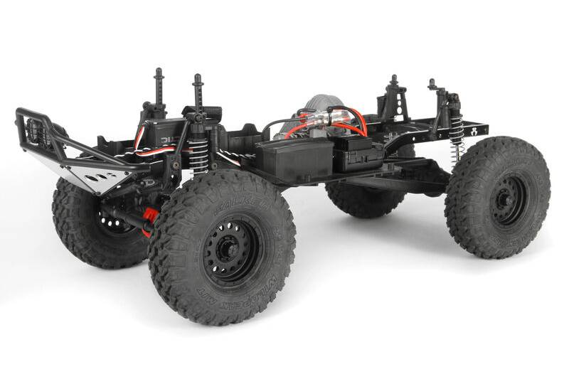 AXIAL SCX10 II Trail Honcho 4WD 1/10 Rock Crawler Brushed RTR - Click Image to Close
