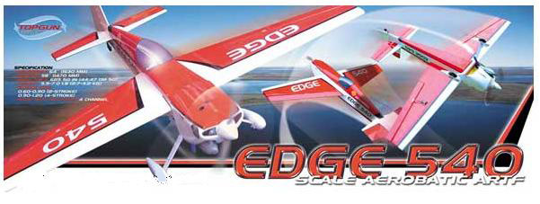 Top Gun Edge 540-90 ARTF RC Airplanes - Πατήστε στην εικόνα για να κλείσει