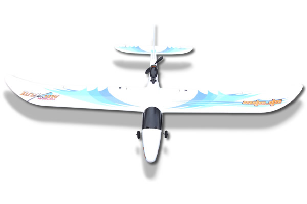 Top Gun Park Flite Stratus, RC Plane Trainer RTF With 2.4gHz Rad - Πατήστε στην εικόνα για να κλείσει