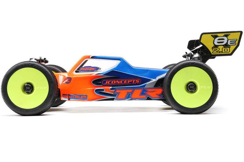 TLR 1/8 8IGHT-X/E 2.0 Combo 4WD Nitro/Electric Race Buggy Kit - Click Image to Close