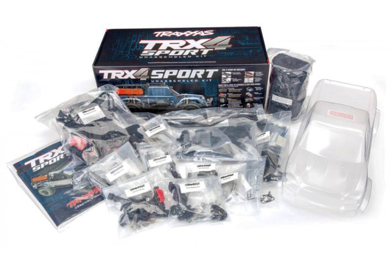 Traxxas TRX-4 Sport Scale Crawler Truck 1/10 Kit - Click Image to Close