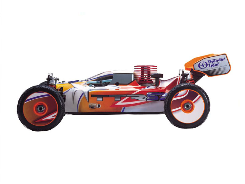 EB4 S3, 2.4 Ghz, Thunder Tiger, 1/8 RC Nitro Buggy - Πατήστε στην εικόνα για να κλείσει