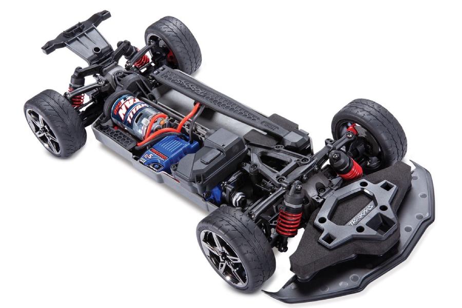 Traxxas Corvette Chevrolet Stingray 1/10 AWD Supercar 4-Tec 3.0 - Click Image to Close