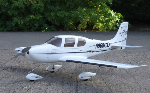 Ultrafly Cirrus SR-22 1.3M Fibreglass RC Aeroplane - Πατήστε στην εικόνα για να κλείσει