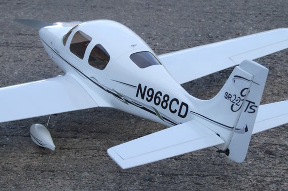 Ultrafly Cirrus SR-22 1.3M Fibreglass RC Aeroplane - Πατήστε στην εικόνα για να κλείσει