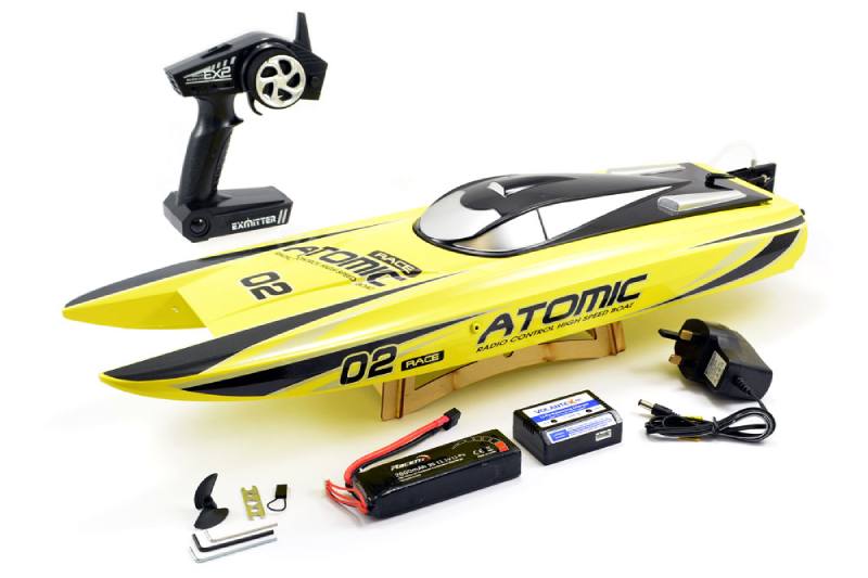 VOLANTEX RACENT ATOMIC 70CM BRUSHLESS RACING BOAT RTR - Click Image to Close