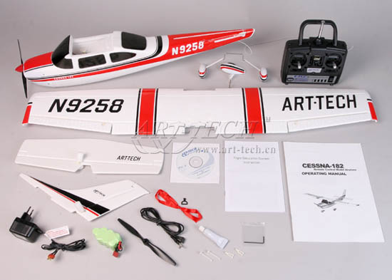 ART-TECH CESSNA182 ラジコン飛行機