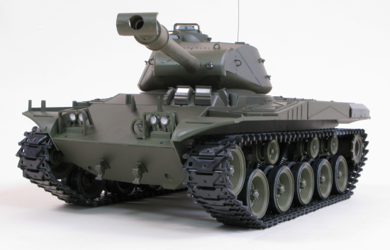 Bulldog 1/16th Smoking Radio Controlled Tank - Click Image to Close