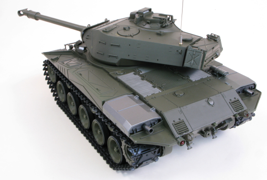 Bulldog 1/16th Smoking Radio Controlled (RC) Tank - Πατήστε στην εικόνα για να κλείσει