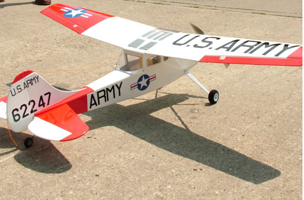 Top Gun Cessna L-19 Bird Dog (RC) - Πατήστε στην εικόνα για να κλείσει