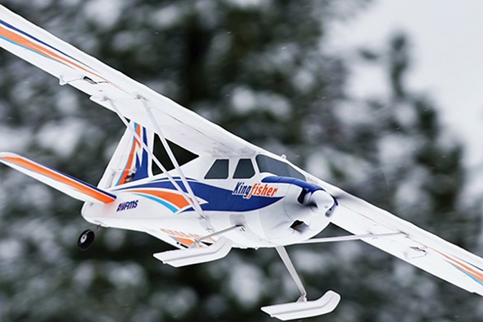 FMS 1400MM KINGFISHER ARTF W/WHEELS,FLOATS,SKIS,&FLAPS - Πατήστε στην εικόνα για να κλείσει