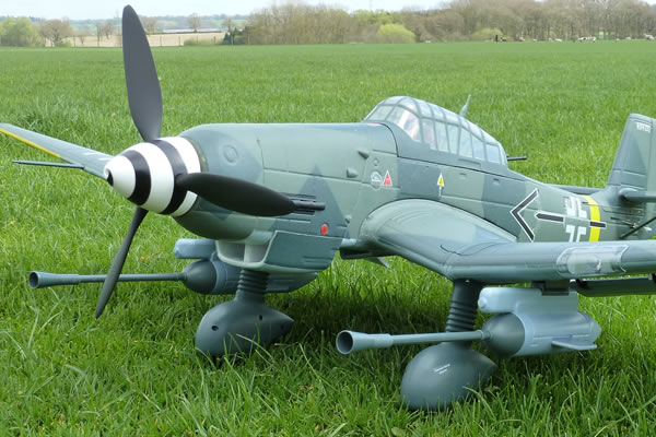 FMS JU-87 G2 Stuka R/C Plane ARF Warbird - Πατήστε στην εικόνα για να κλείσει