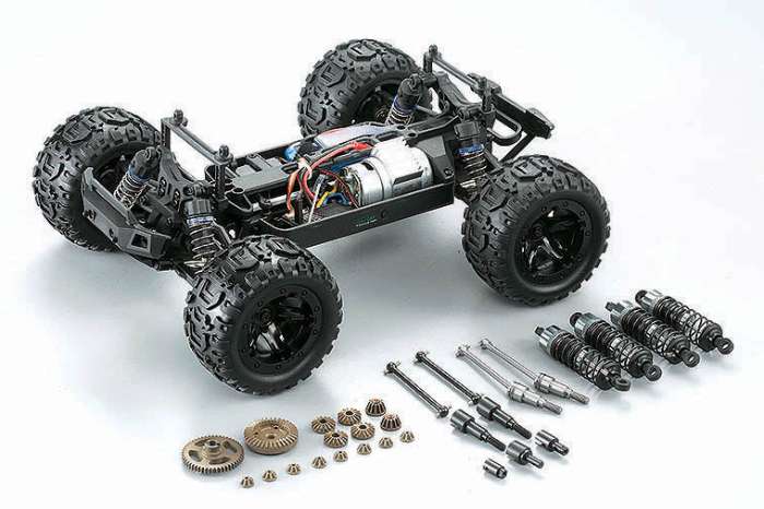 FTX TRACER 1/16 4WD MONSTER TRUCK RTR - BLUE - Click Image to Close