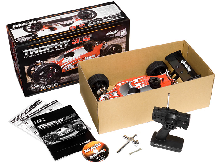 HPI TROPHY 3.5 RTR - RC BUGGY - Πατήστε στην εικόνα για να κλείσει