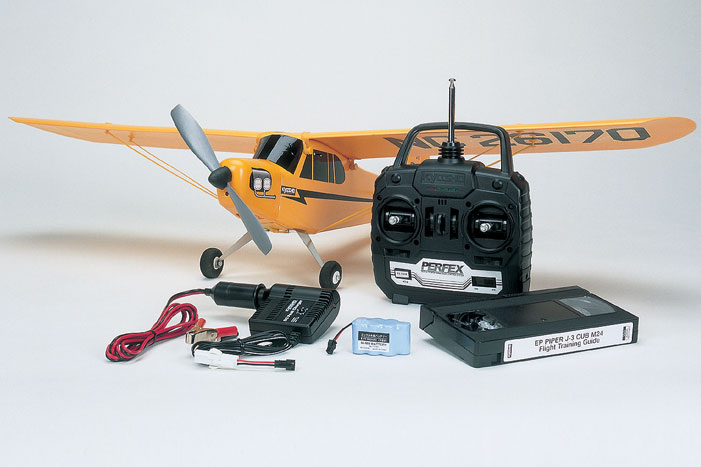 Kyosho PIPER J-3 CUB RTF - Πατήστε στην εικόνα για να κλείσει