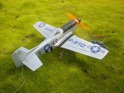 P51-D Warbird 4CH Electric Radio Controlled Airplane (RC) - Πατήστε στην εικόνα για να κλείσει