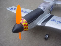 P51-D Warbird 4CH Electric Radio Controlled Airplane (RC) - Πατήστε στην εικόνα για να κλείσει