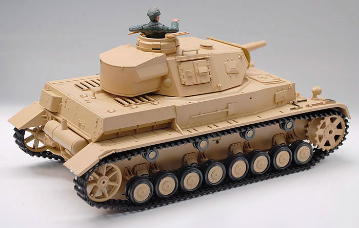 1/16 DAK Pz.Kpfw.IV RC Tank With Smoke, Lighting & Sound - Click Image to Close