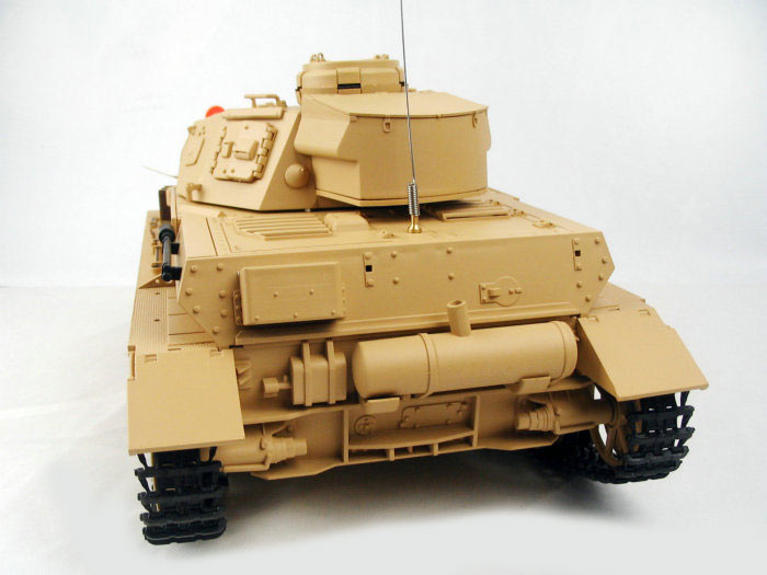 1/16 DAK Pz.Kpfw.IV RC Tank With Smoke, Lighting & Sound - Click Image to Close