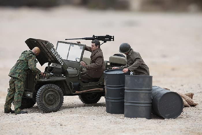 RC Car 1/6 Willys Jeep ROC Hobby - Military Scaler RTR - Πατήστε στην εικόνα για να κλείσει